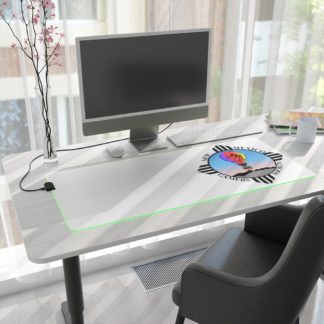 LED Gaming Mouse Pad (White)