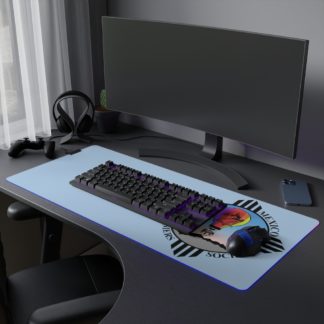 LED Gaming Mouse Pad (Sky Blue)